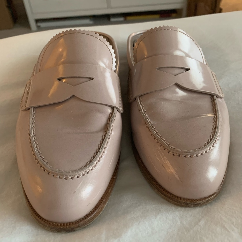 AGL patent leather slip on